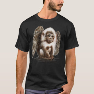 Flying Monkey Baby Schattigee hond voor tovenaars T-shirt