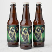 Flying Monkey Bier Flessenetiket Bier Etiket (Flessen)