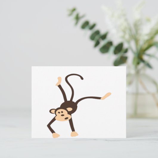 Flying Monkey Briefkaart (Staand voorkant)