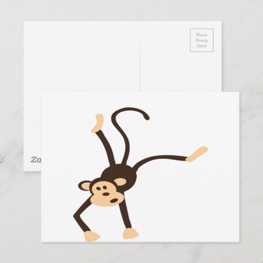 Flying Monkey Briefkaart (Voorkant / Achterkant)