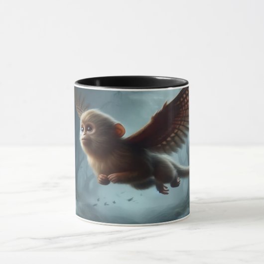 Flying Monkey Coffee Cup Mok (Midden)