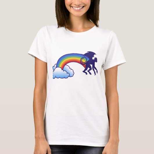 Flying Monkey Rainbow T-shirt (Voorkant)