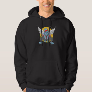 Flying Monkey Winged Monster Hoodie