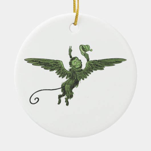 Flying Monkey, Wizard of Oz Keramisch Ornament (Voorkant)