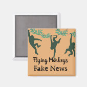 Flying Monkeys Fridge Magnet (Voorkant / Achterkant)