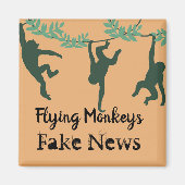Flying Monkeys Fridge Magnet (Voorkant)