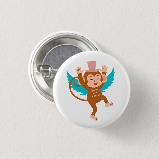 Flying Monkeys of Justice Button (Voorkant /achterkant)