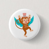 Flying Monkeys of Justice Button (Voorkant)