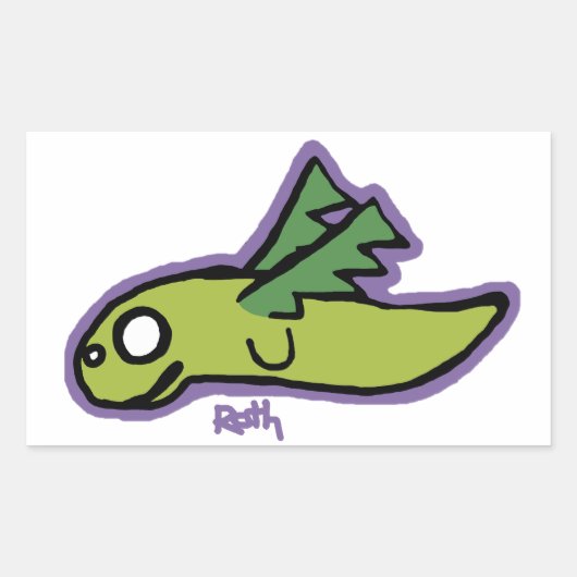 Flying Monster Sticker (Voorkant)