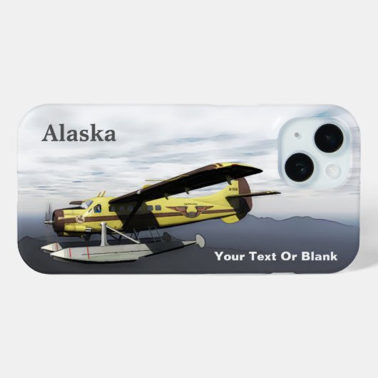 Flying Moose Aviation de Havilland DH3-C Case-Mate iPhone Case (Achterkant (horizontaal))
