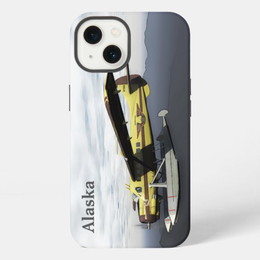 Flying Moose Aviation de Havilland DH3-C iPhone Hoesje (Achterkant)