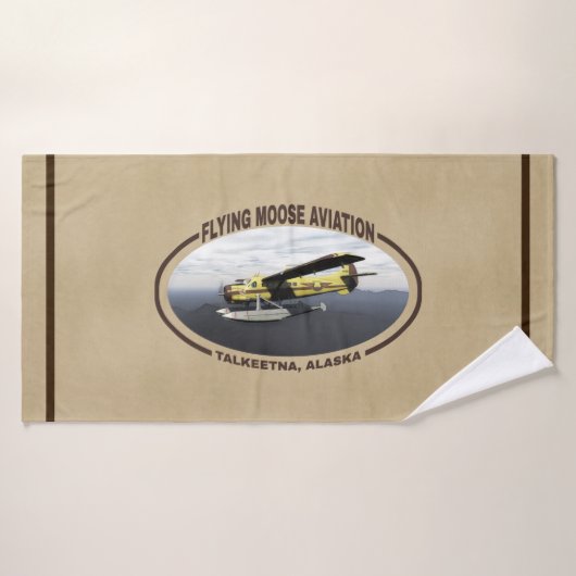 Flying Moose Aviation de Havilland DH3-C Otter Badhanddoek (Badhanddoek)