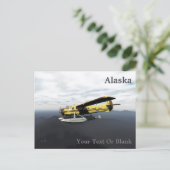 Flying Moose Aviation de Havilland DH3-C Otter Briefkaart (Staand voorkant)