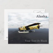 Flying Moose Aviation de Havilland DH3-C Otter Briefkaart (Voorkant / Achterkant)