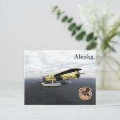 Flying Moose Aviation de Havilland DH3-C Otter Briefkaart (Staand voorkant)