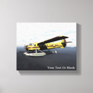 Flying Moose Aviation de Havilland DH3-C Otter Canvas Afdruk