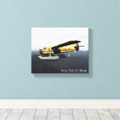 Flying Moose Aviation de Havilland DH3-C Otter Canvas Afdruk (Insitu (Houten vloer))