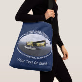 Flying Moose Aviation de Havilland DH3-C Otter Crossbody Tas (Dichtbij)