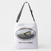 Flying Moose Aviation de Havilland DH3-C Otter Crossbody Tas (Achterkant)