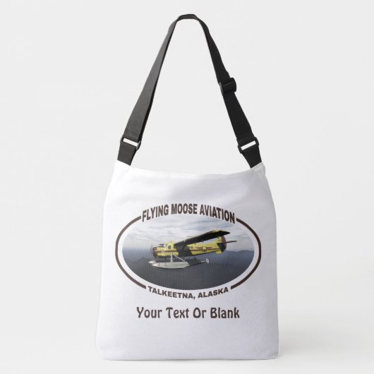 Flying Moose Aviation de Havilland DH3-C Otter Crossbody Tas (Voorkant)