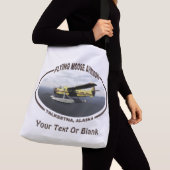 Flying Moose Aviation de Havilland DH3-C Otter Crossbody Tas (Dichtbij)