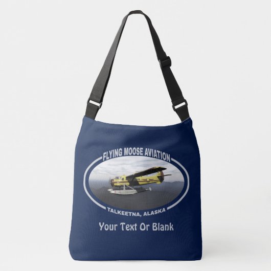 Flying Moose Aviation de Havilland DH3-C Otter Crossbody Tas (Voorkant)