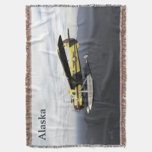 Flying Moose Aviation de Havilland DH3-C Otter Deken (Voorkant Verticaal)