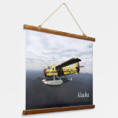 Flying Moose Aviation de Havilland DH3-C Otter Hangend Wandkleed (Gebogen)