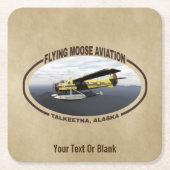 Flying Moose Aviation de Havilland DH3-C Otter Kartonnen Onderzetters (Voorkant)