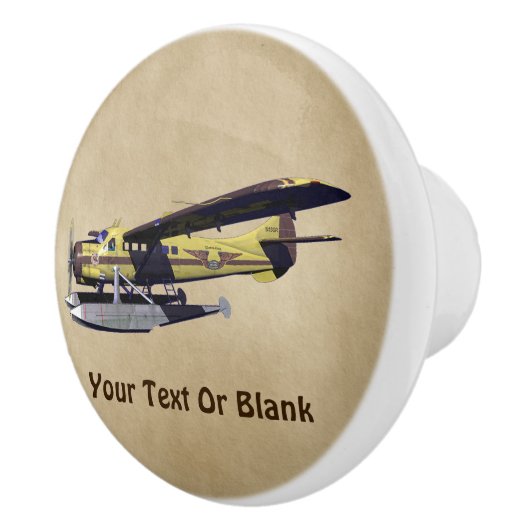 Flying Moose Aviation de Havilland DH3-C Otter Keramische Knop (Rechts)