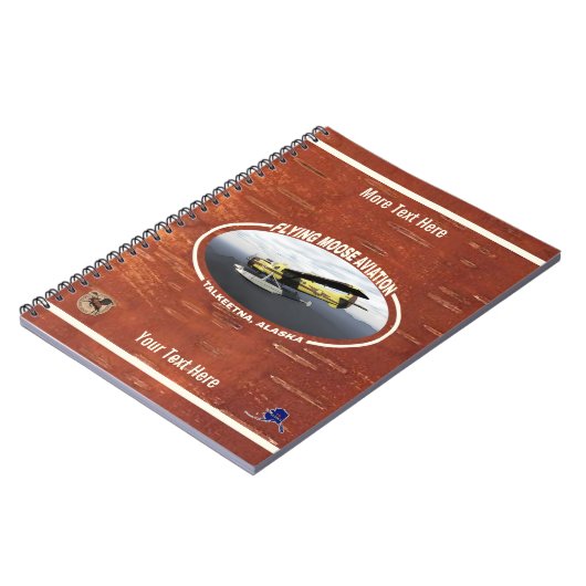 Flying Moose Aviation de Havilland DH3-C Otter Notitieboek (Linkerzijde)