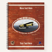 Flying Moose Aviation de Havilland DH3-C Otter Notitieboek (Voorkant)