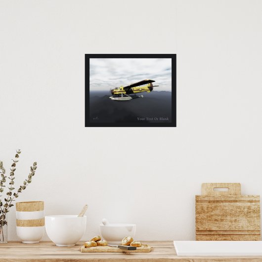 Flying Moose Aviation de Havilland DH3-C Otter Poster (Keuken)