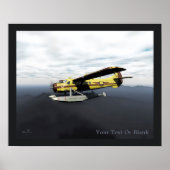 Flying Moose Aviation de Havilland DH3-C Otter Poster (Voorkant)