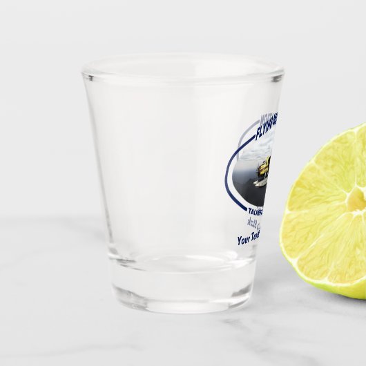 Flying Moose Aviation de Havilland DH3-C Otter Shot Glas (Links)