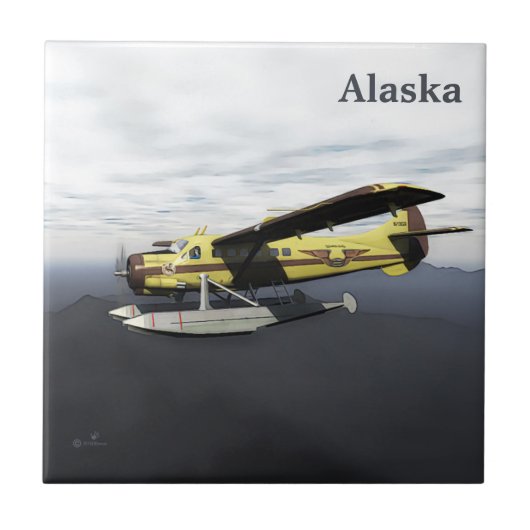 Flying Moose Aviation de Havilland DH3-C Otter Tegeltje (Voorkant)