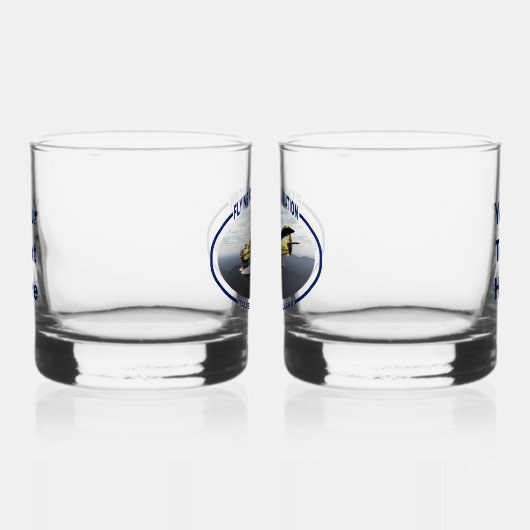 Flying Moose Aviation de Havilland DH3-C Otter Whisky Glas (Rechts)