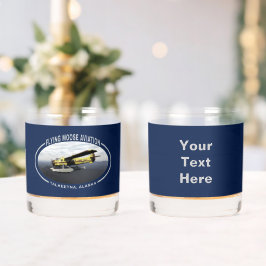 Flying Moose Aviation de Havilland DH3-C Otter Whisky Glas