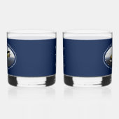 Flying Moose Aviation de Havilland DH3-C Otter Whisky Glas (Links)