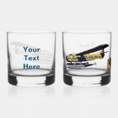 Flying Moose Aviation de Havilland Otter - Welkom Whisky Glas (Achterkant)