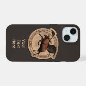 Flying Moose Aviation Patch Case-Mate iPhone Hoesj 15 Case (Achterkant horizontaal)