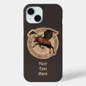 Flying Moose Aviation Patch Hoesje-Mate iPhone Cas Case-Mate iPhone Case (Achterkant)