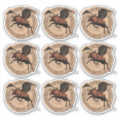 Flying Moose Aviation Patch Sticker (Voorkant)