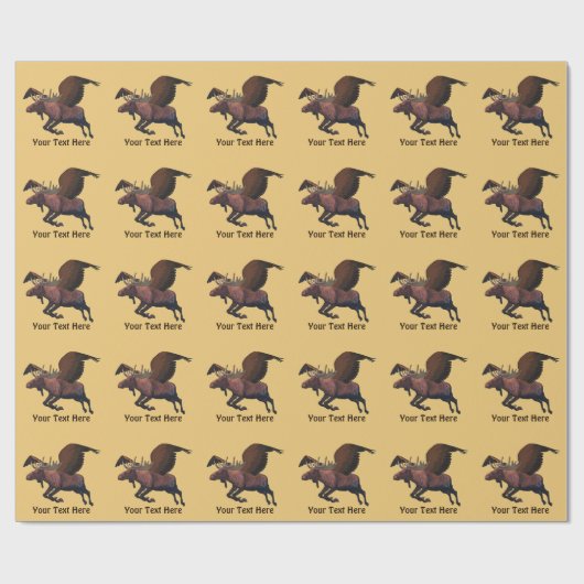 Flying Moose Cadeaupapier (Vlak)