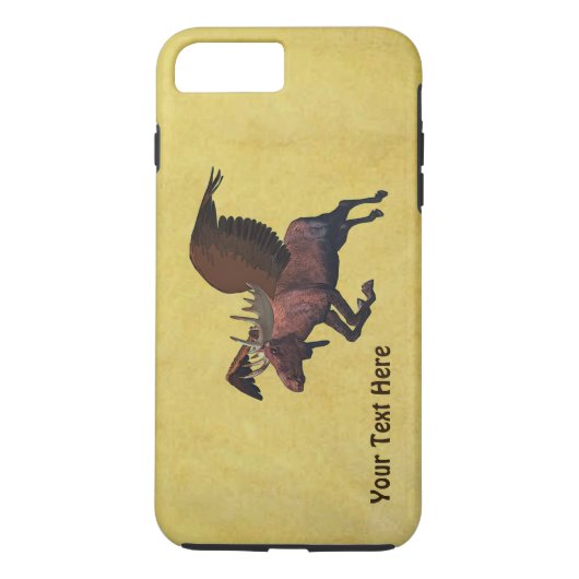 Flying Moose Case-Mate iPhone Case (Achterkant)