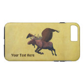 Flying Moose Case-Mate iPhone Case (Achterkant (Horizontaal))