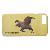 Flying Moose Case-Mate iPhone Case (Achterkant (Horizontaal))