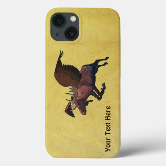 Flying Moose Case-Mate iPhone Case (Achterkant)