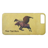 Flying Moose Case-Mate iPhone Case (Achterkant (Horizontaal))