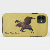 Flying Moose Case-Mate iPhone Case (Achterkant (horizontaal))